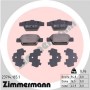 23714.165.1 ZIMMERMANN Комплект гальмівних колодок дисковий гальм