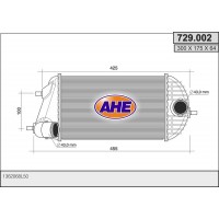 729.002 AHE Интеркулер