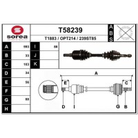 T58239 EAI Привідний вал