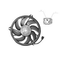 4028747 VAN WEZEL Вентилятор охолодження двигуна