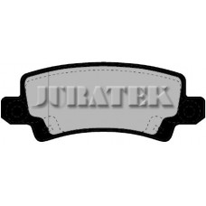 JCP1574 JURATEK Комплект гальмівних колодок дисковий гальм