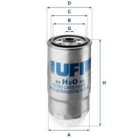 24.H2O.03 UFI Паливний фільтр