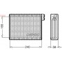 DEV21004 DENSO Випарник кондиціонера