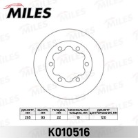 K010516 MILES Гальмівний диск