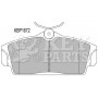 KBP1672 KEY PARTS Комплект гальмівних колодок дисковий гальм