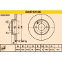 BAR12106 BARUM Гальмівний диск