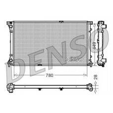 DRM23098 DENSO Радіатор охолодження двигуна