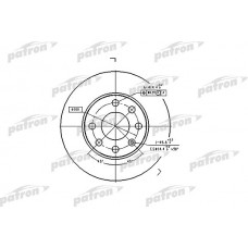 PBD1608 PATRON Гальмівний диск
