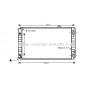 AIA2252 AVA QUALITY COOLING Радіатор охолодження двигуна