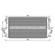 OLA4550 AVA QUALITY COOLING Интеркулер