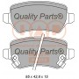 704-21121 IAP QUALITY PARTS КомплеК т гальмівних колодок, дискове гальмо