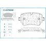 C12CR0008 CWORKS Комплект гальмівних колодок дисковий гальм