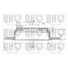 BDC4840 QUINTON HAZELL Гальмівний диск