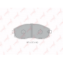 BD-3613 LYNXauto Комплект гальмівних колодок дисковий гальм