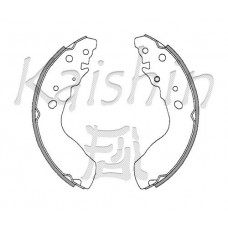K9947 KAISHIN Комплект гальмівних колодок