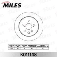 K011148 MILES Гальмівний диск