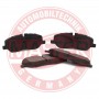 13046027282N-SET-MS MASTER-SPORT GERMANY Комплект гальмівних колодок дисковий гальм