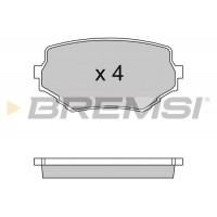 BP2713 BREMSI Комплект гальмівних колодок дисковий гальм