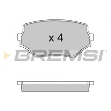 BP2713 BREMSI Комплект гальмівних колодок дисковий гальм