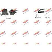 04.5486 AUTOKIT Комплект ременя ГРМ