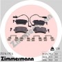25214.175.4 ZIMMERMANN Комплект гальмівних колодок дисковий гальм