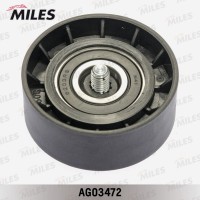 AG03472 MILES Паразитный / ведущий ролик, Поліклиновий ремінь