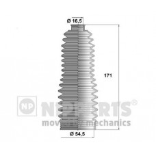 J2842028 NIPPARTS Комплект пильника рульове управління