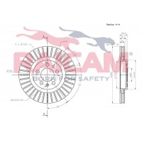 RD00886 RAICAM Гальмівний диск