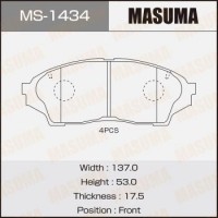 MS-1434 MASUMA Комплект гальмівних колодок