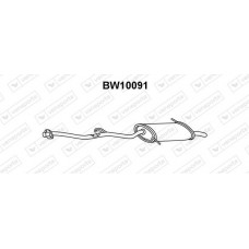 BW10091 VENEPORTE Глушник вихлопних газів кінцевий
