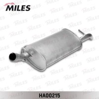 HA00215 MILES Глушник вихлопних газів кінцевий