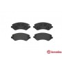 P 37 007 BREMBO Комплект гальмівних колодок дисковий гальм
