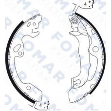 FO 9053 FOMAR Friction Комплект гальмівних колодок