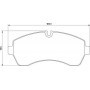 363710036026 MAGNETI MARELLI Комплект гальмівних колодок дисковий гальм