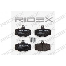 402B0075 RIDEX КомплеК т гальмівних колодок, дискове гальмо