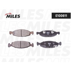 E100611 MILES КомплеК т гальмівних колодок, дискове гальмо