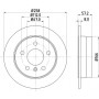 MDC1846C MINTEX Гальмівний диск