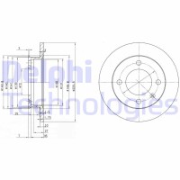 BG2118 DELPHI Гальмівний диск