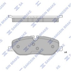 SP2236 Hi-Q КомплеК т гальмівних колодок, дискове гальмо