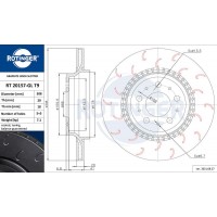 RT 20157-GL T9 ROTINGER Гальмівний диск