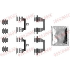 109-0026 QUICK BRAKE Комплектуючі колодки дискового гальма