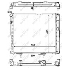 WG1721671 WILMINK GROUP Радіатор охолодження двигуна