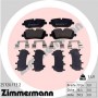 25720.173.2 ZIMMERMANN Комплект гальмівних колодок дисковий гальм