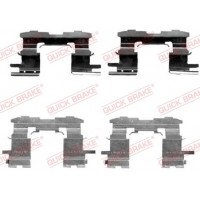 109-1631 QUICK BRAKE Комплектуючі колодки дискового гальма