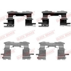 109-1631 QUICK BRAKE Комплектуючі колодки дискового гальма