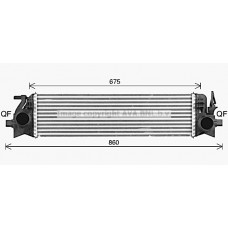 Интеркулер AVA QUALITY COOLING VO4305