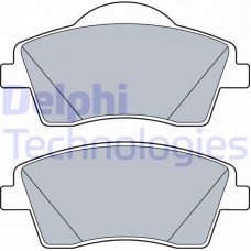 LP3528 DELPHI Комплект гальмівних колодок дисковий гальм