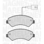 363916060643 MAGNETI MARELLI Комплект гальмівних колодок дисковий гальм