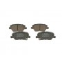 0 986 495 392 BOSCH Комплект гальмівних колодок дисковий гальм