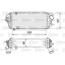 818665 VALEO Интеркулер